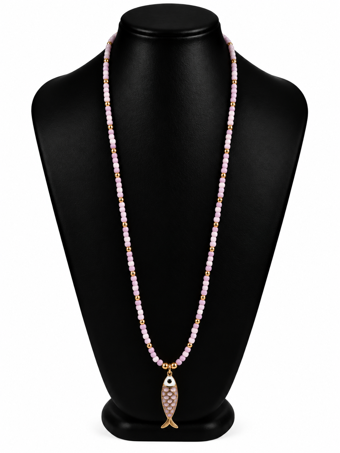 lange ketting met hartje ( 90 cm )