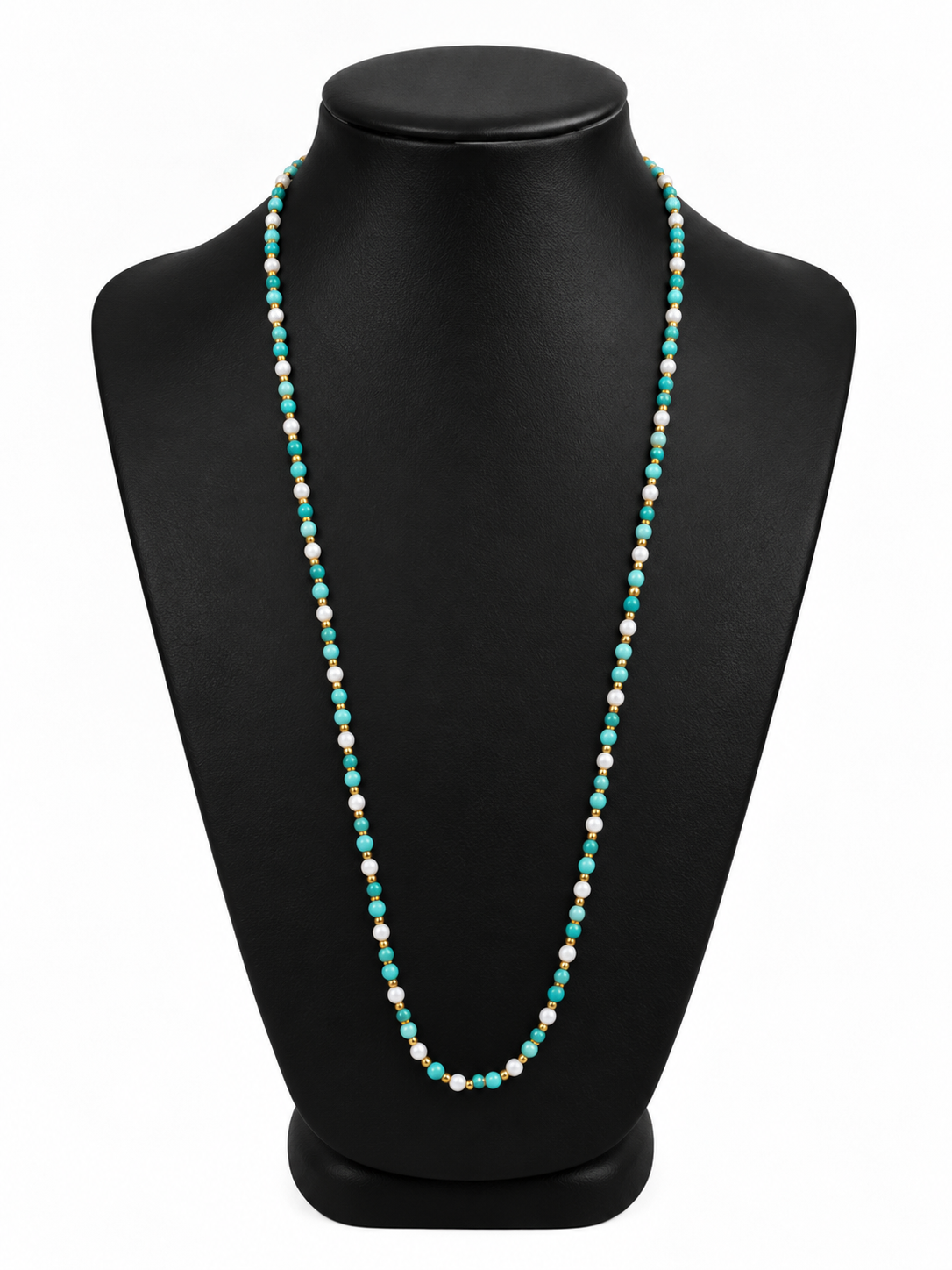lange ketting met hartje ( 60 cm )