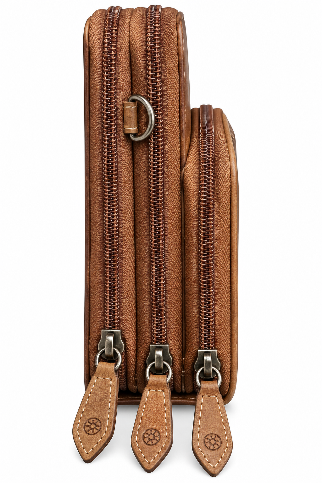 schouder-/crossbody tas (leer)