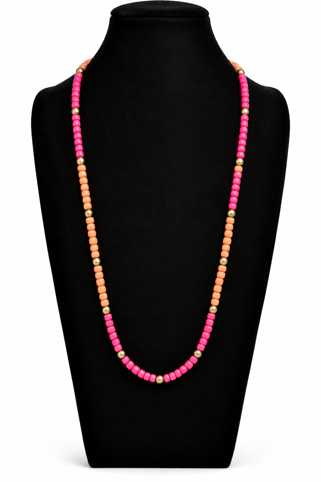 lange ketting met hartje ( 90 cm )