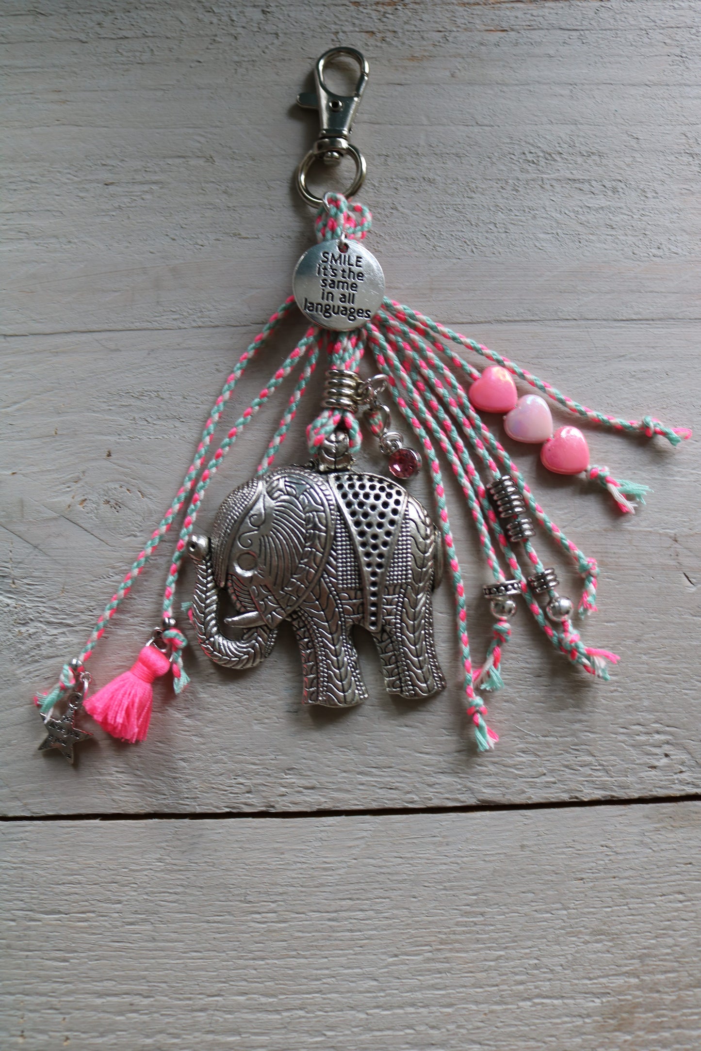 sleutelhanger/tashanger (Olifant)