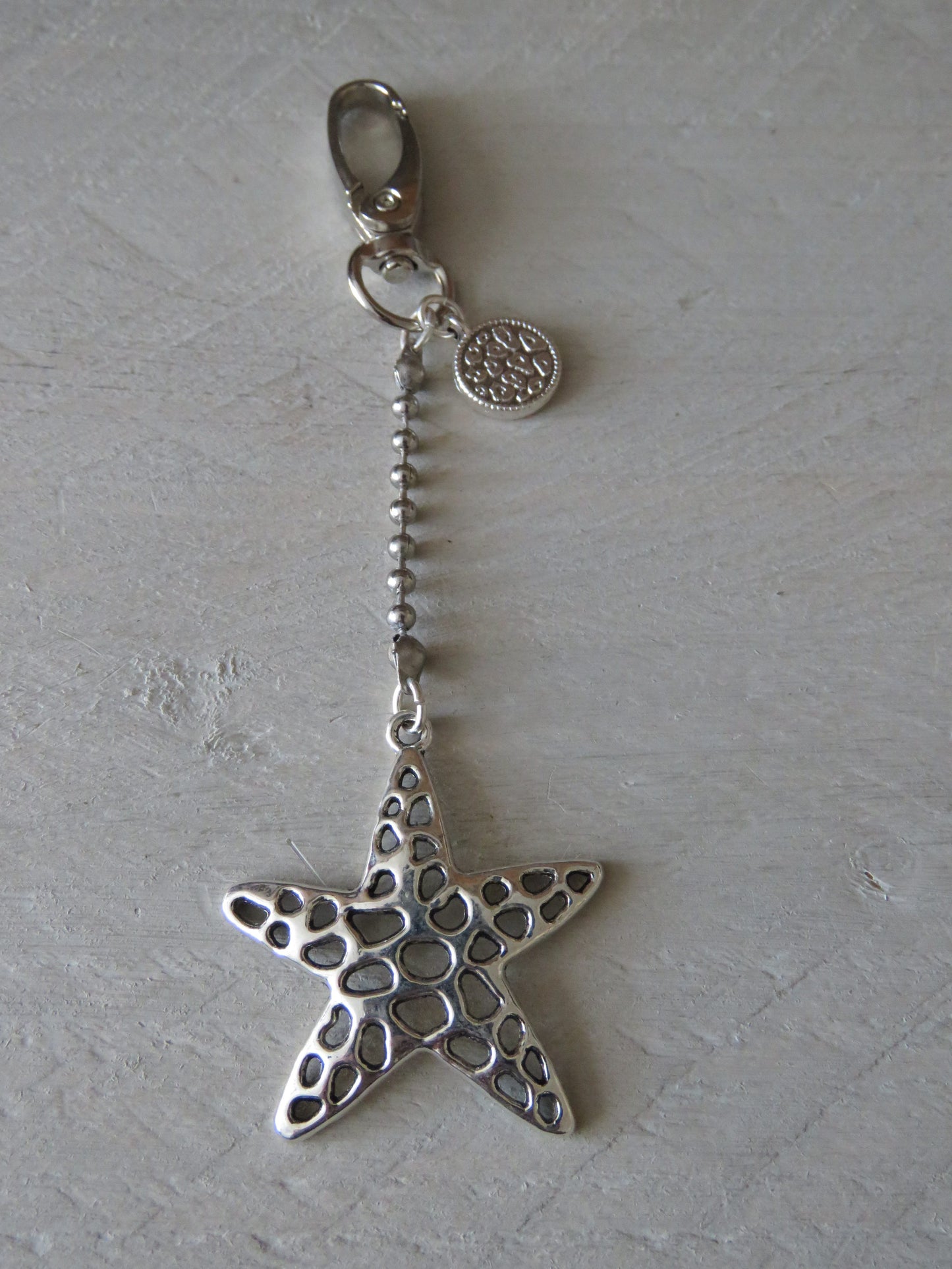 Sleutelhanger/tashanger ster