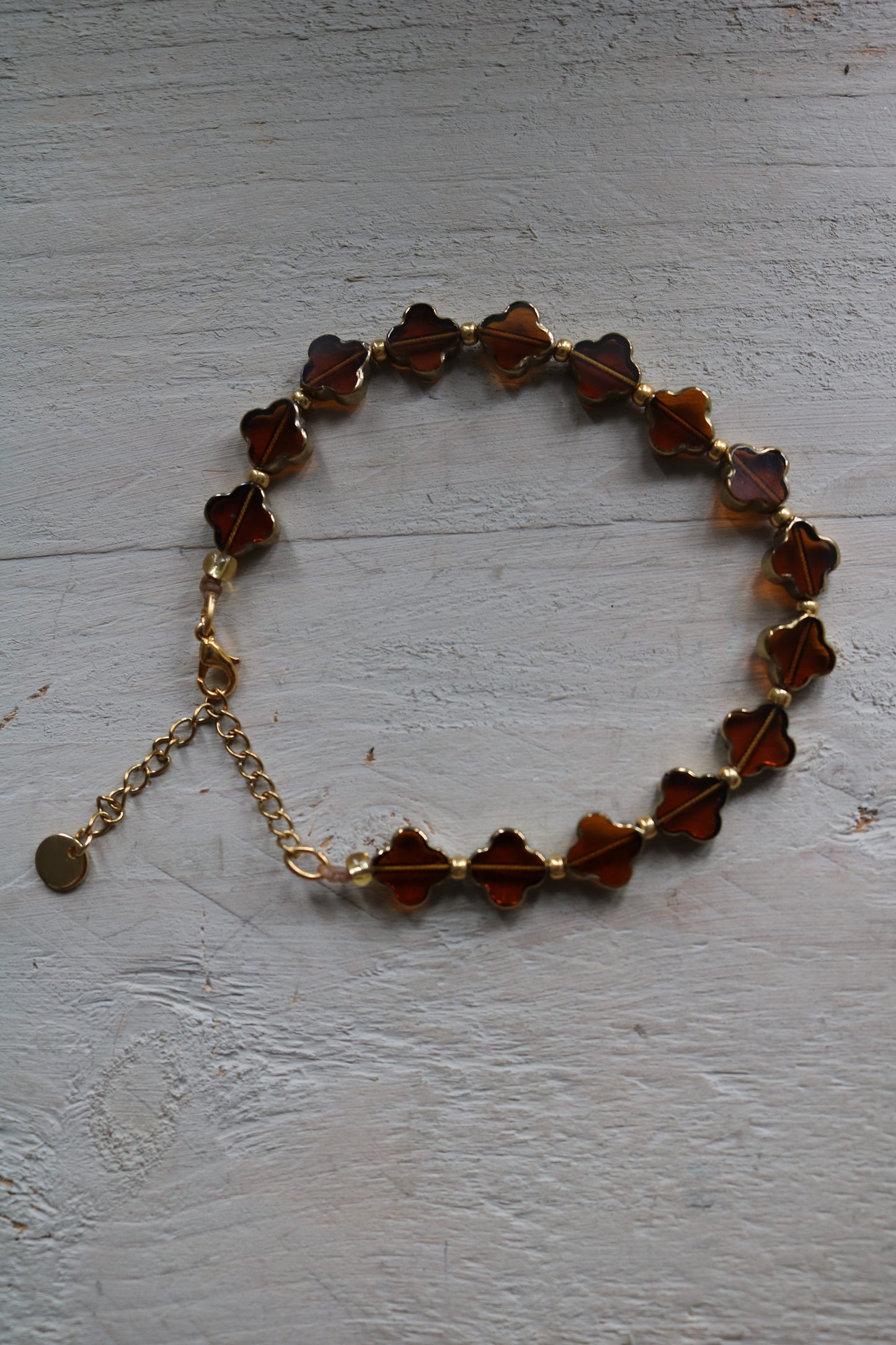 Armband klavertjes