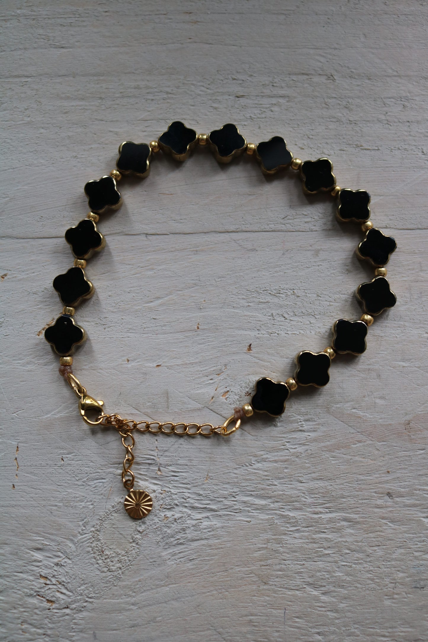 Armband klavertjes