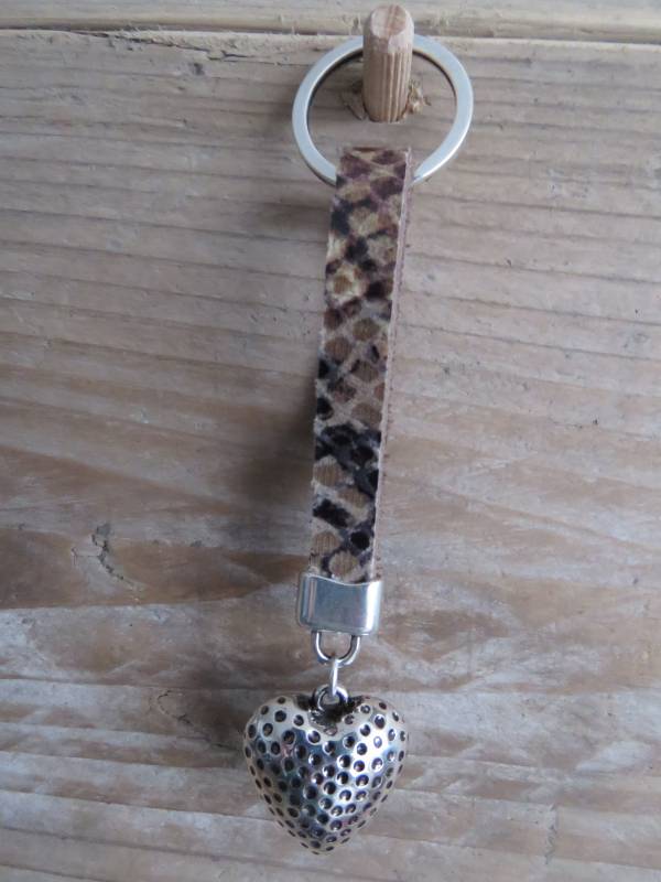 Sleutelhanger (leer)