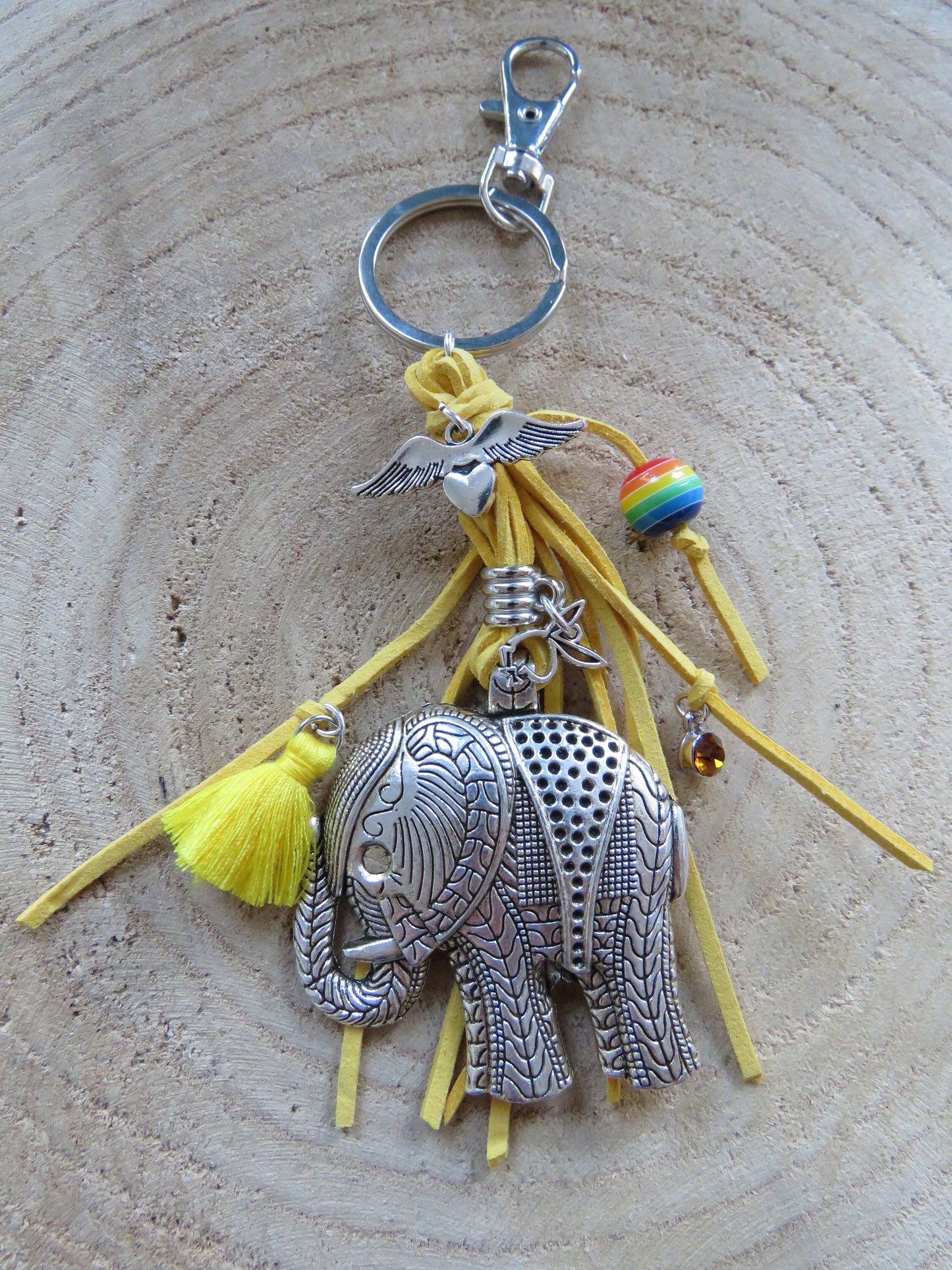Leuke sleutelhanger/tashanger (Olifant)