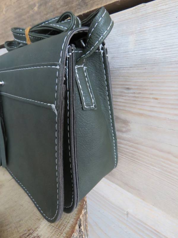 Schoudertas (army green)