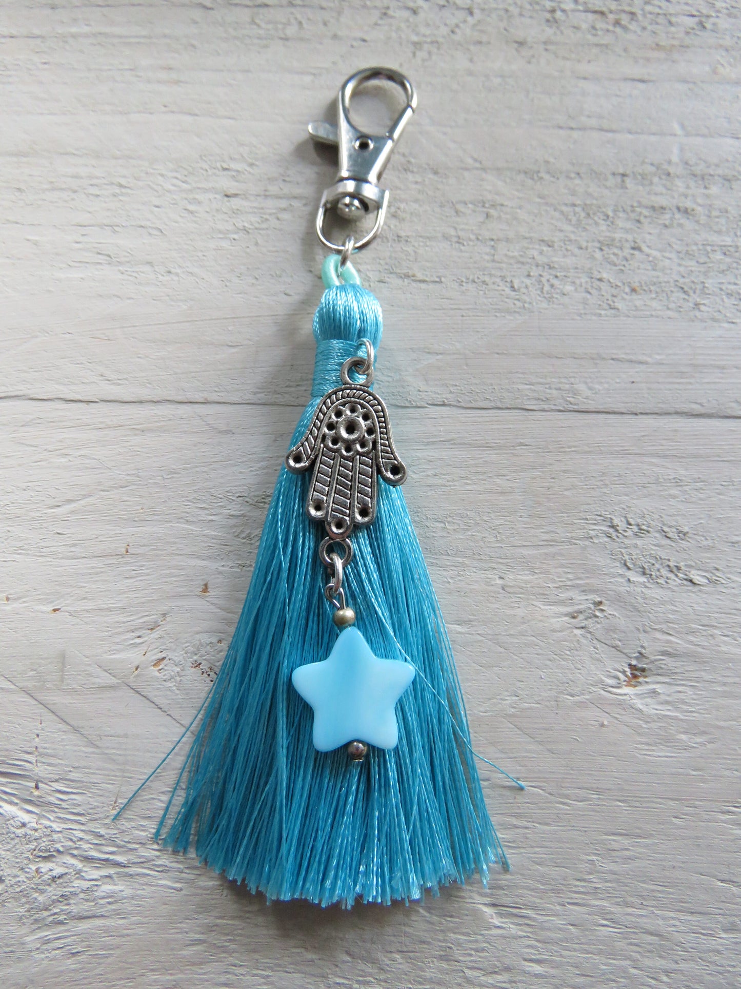 sleutelhanger/tashanger (hamsa hand)