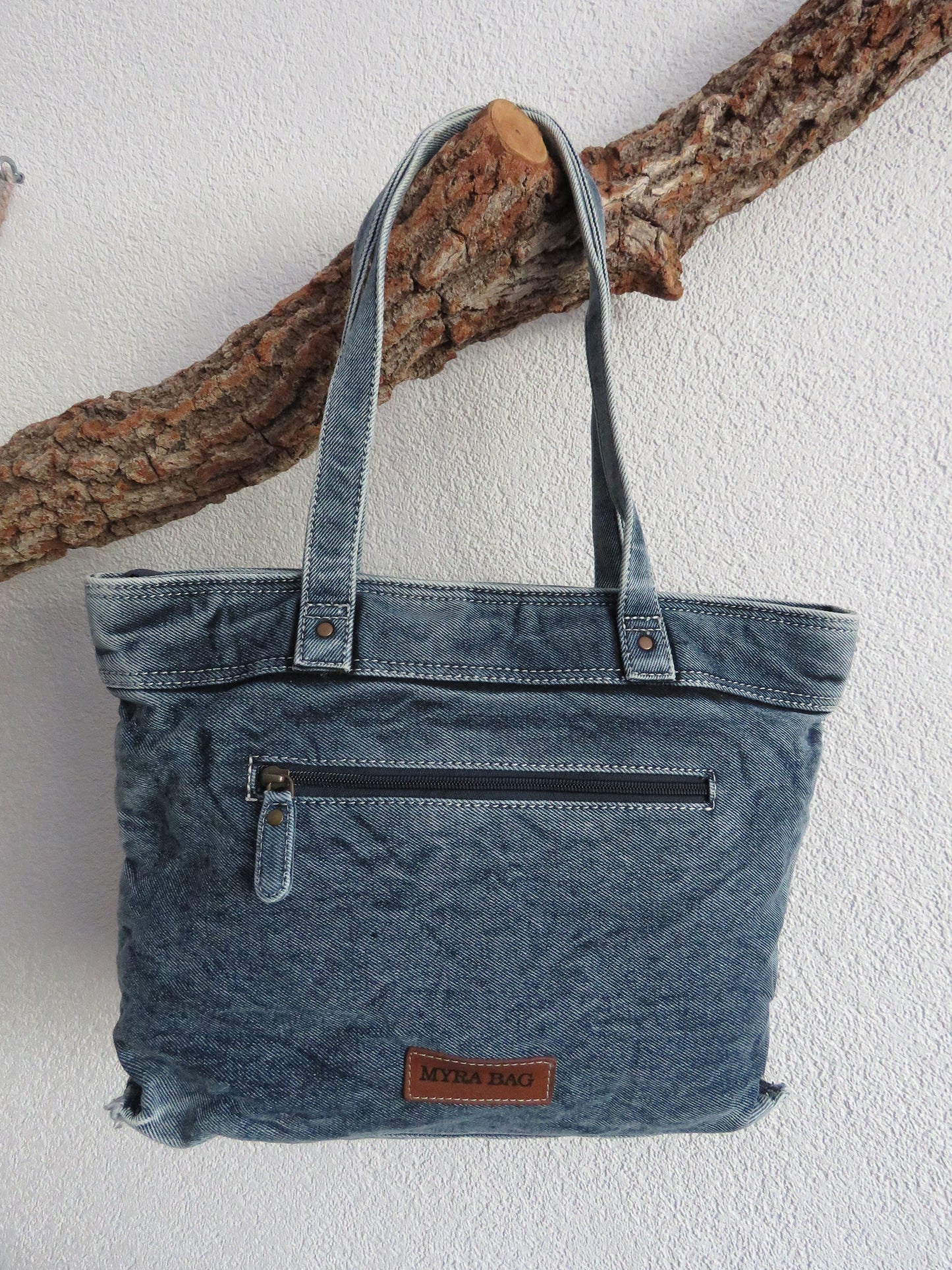 hand/schoudertas van Myra Bag (canvas)