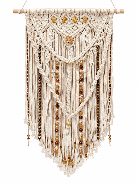 Wanddecoratie Bruin