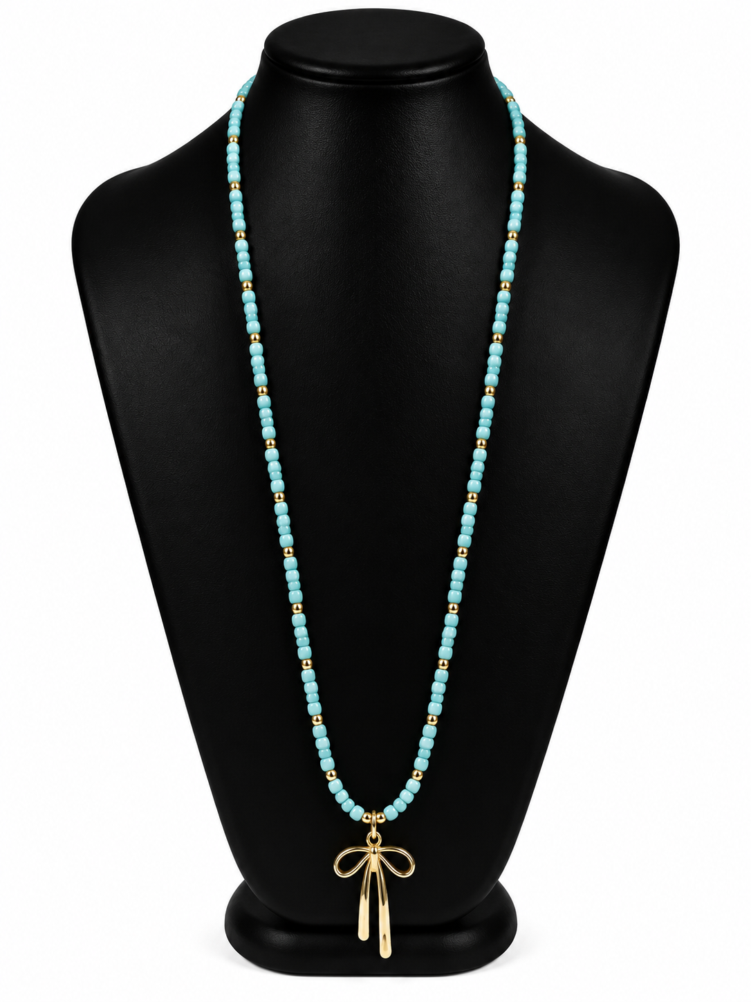 lange ketting met hartje ( 90 cm )