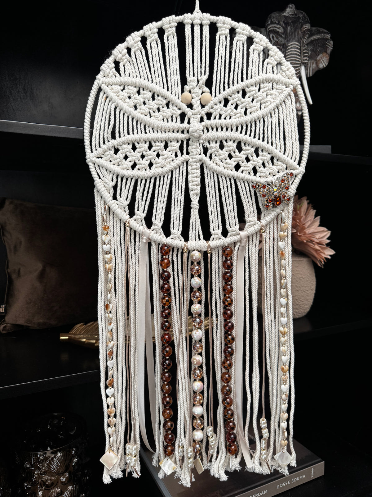 Wanddecoratie Bruin