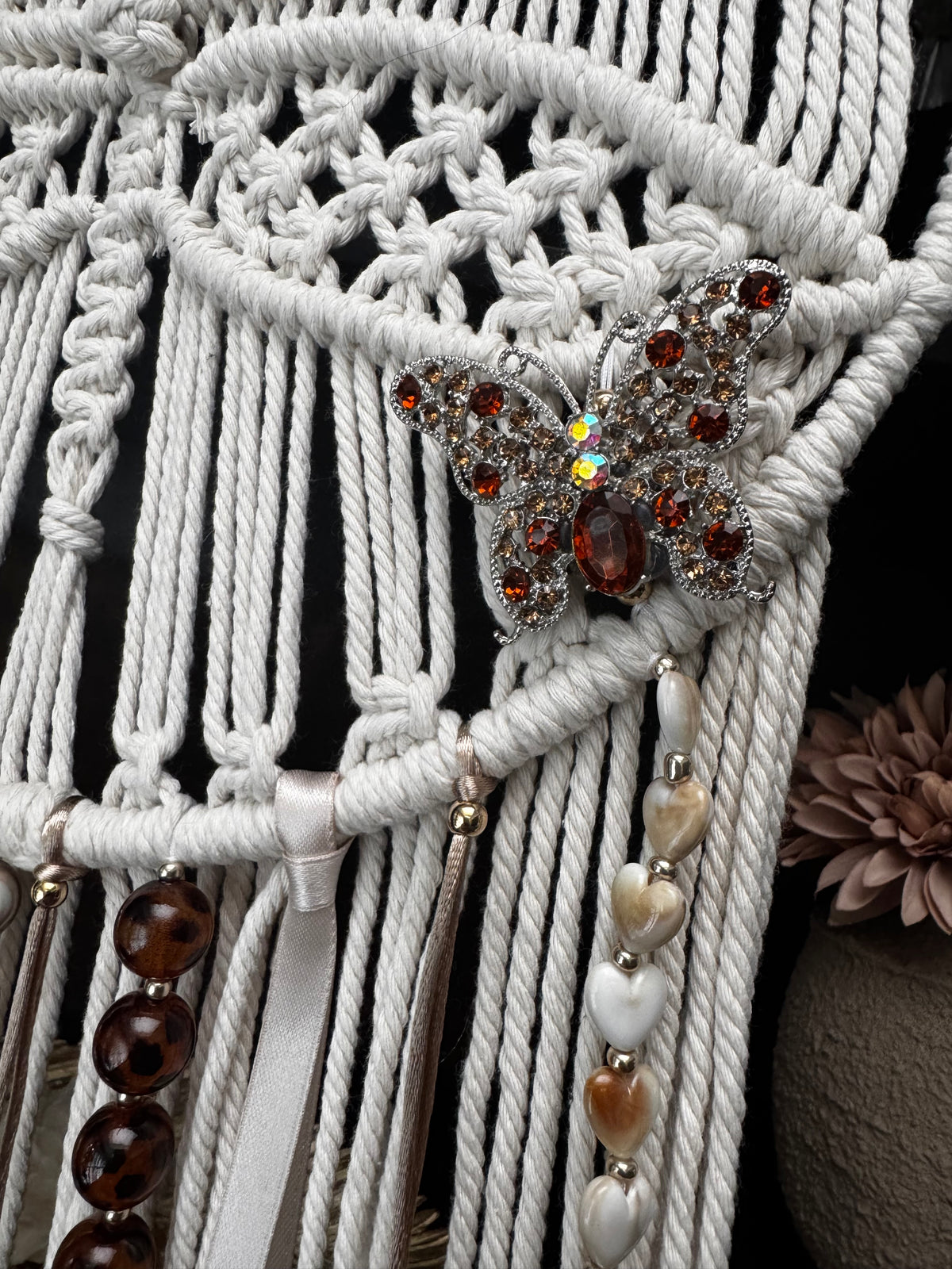 Wanddecoratie Bruin