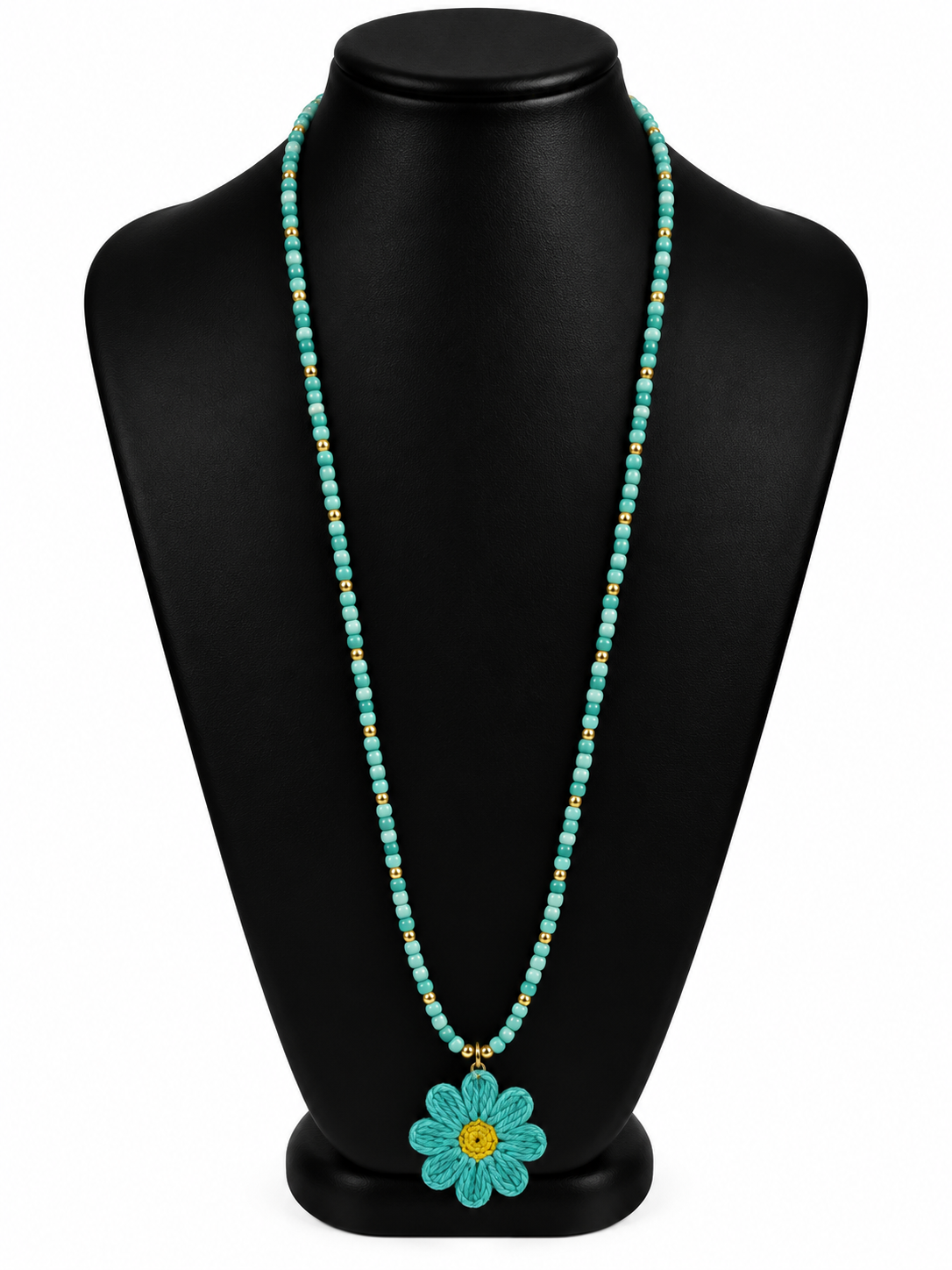 lange ketting met hartje ( 90 cm )