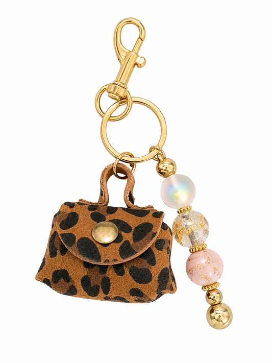 Sleutel-/Tashanger met een tasje