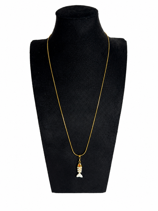 Ketting 60 cm met een visje