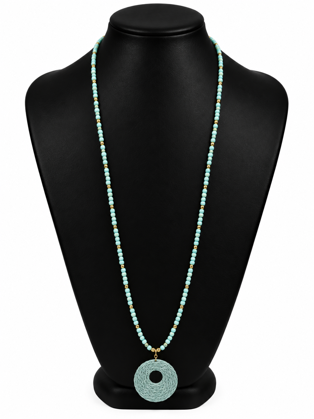 lange ketting met hartje ( 90 cm )