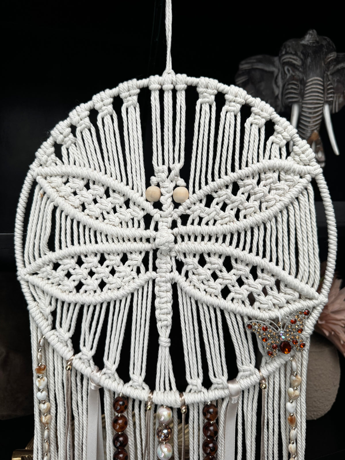 Wanddecoratie Bruin