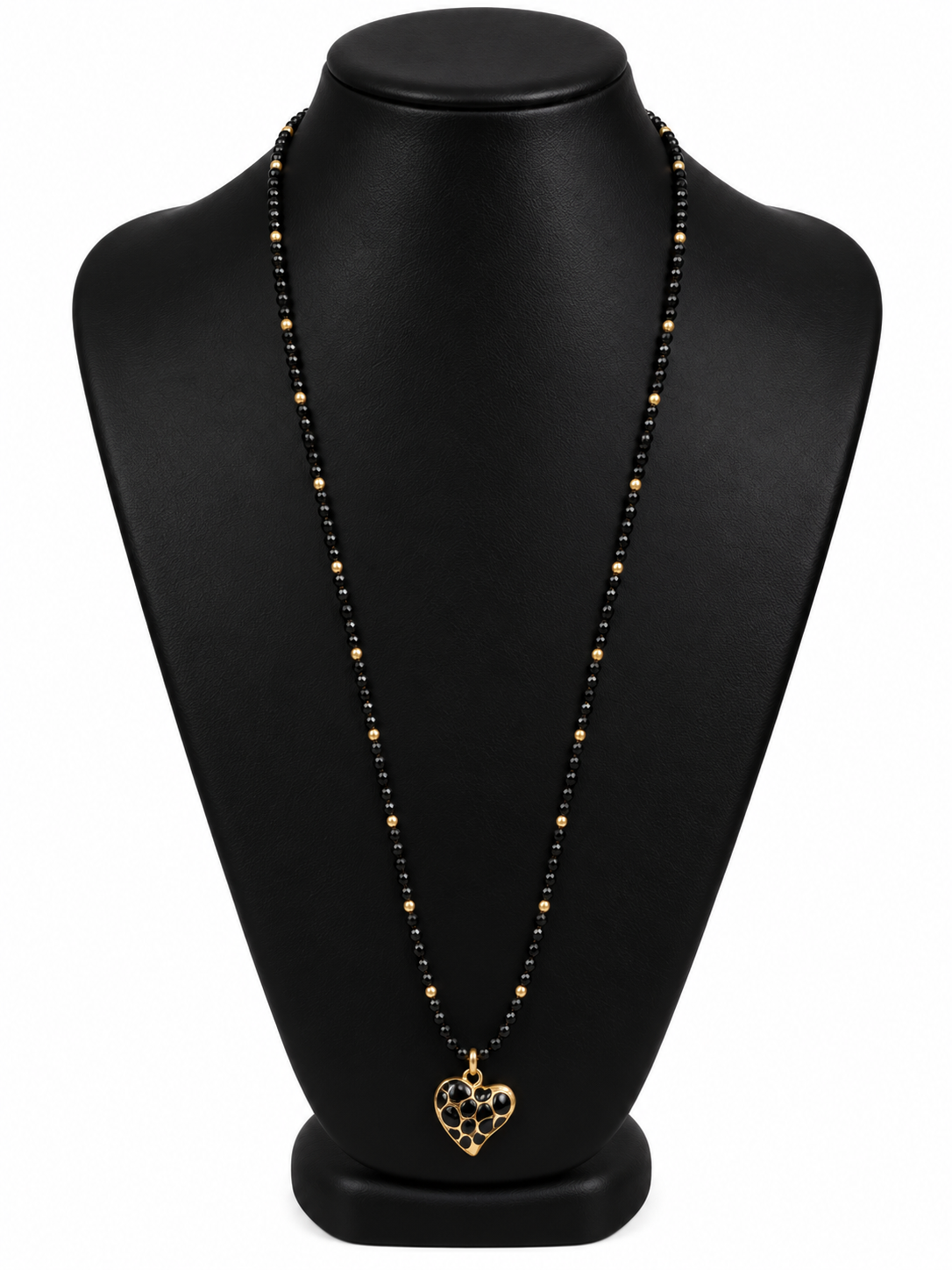 lange ketting met hartje ( 90 cm )