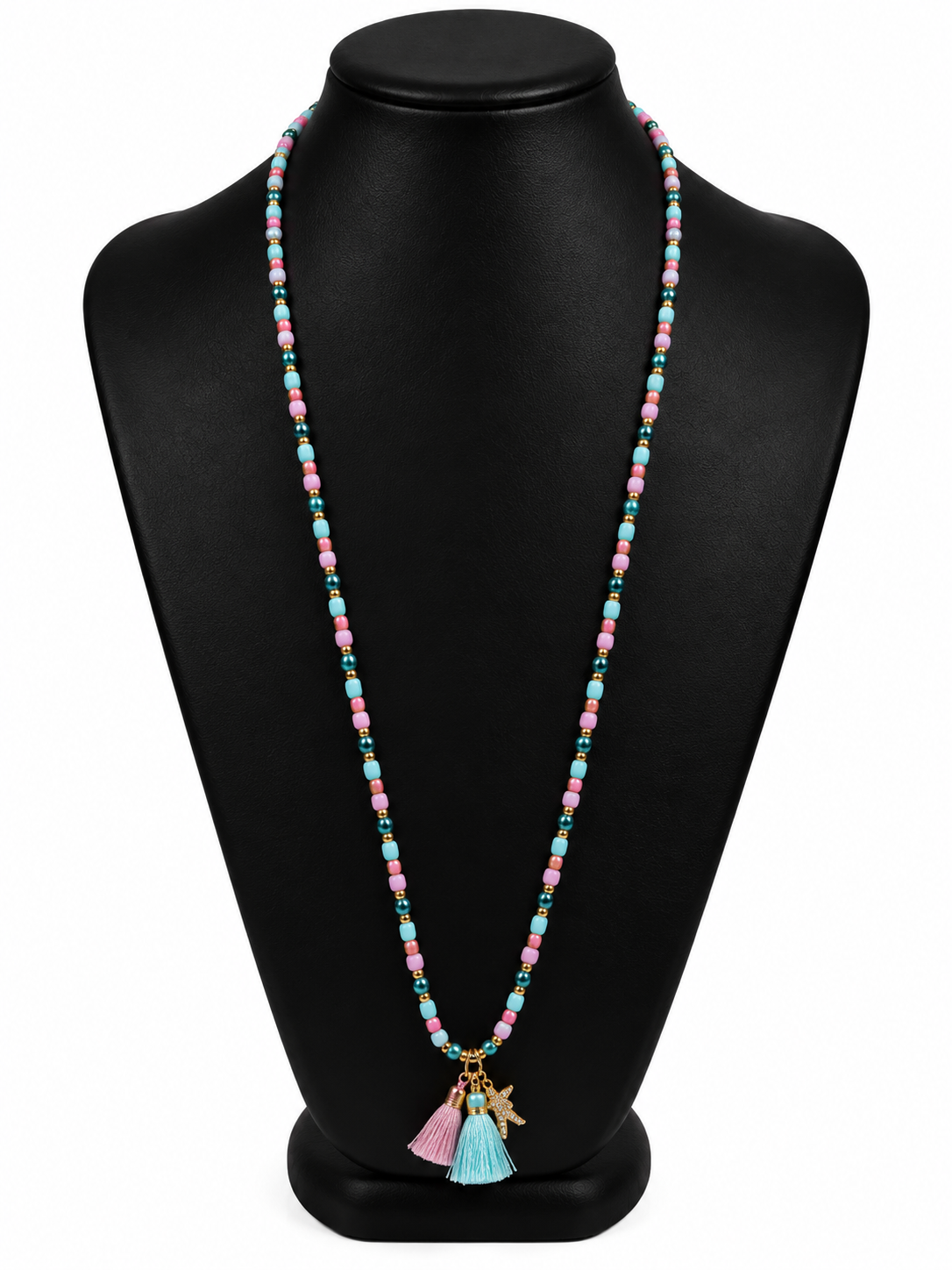 lange ketting met hartje ( 90 cm )