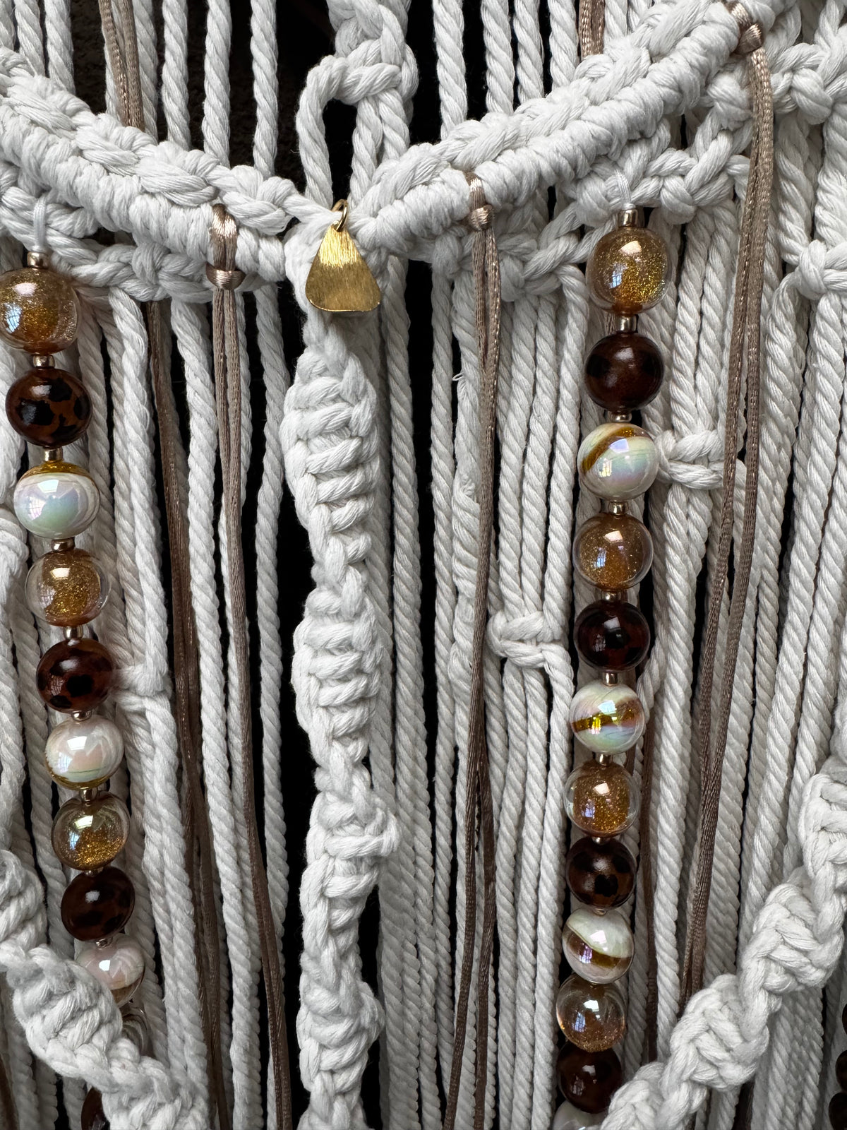 Wanddecoratie Bruin