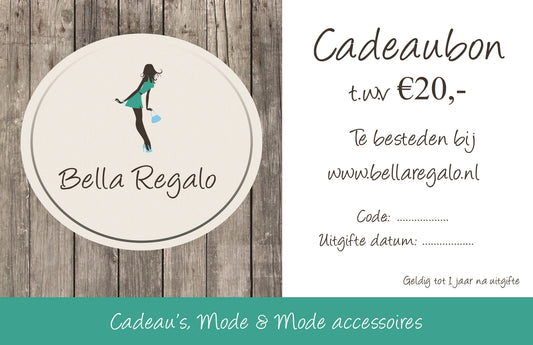 Cadeaubon €20,-