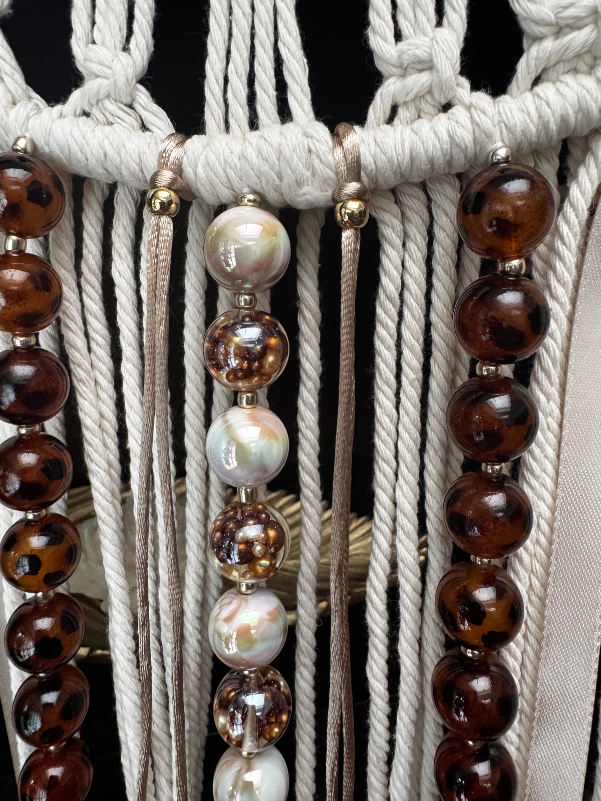 Wanddecoratie Bruin
