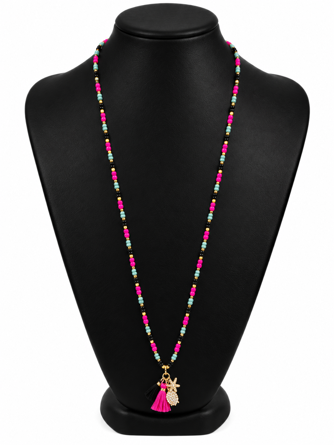 lange ketting met hartje ( 90 cm )