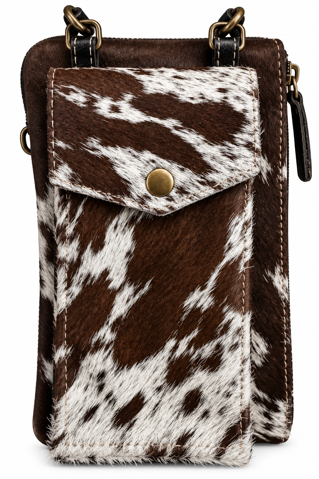 schouder-/crossbody tas (leer)