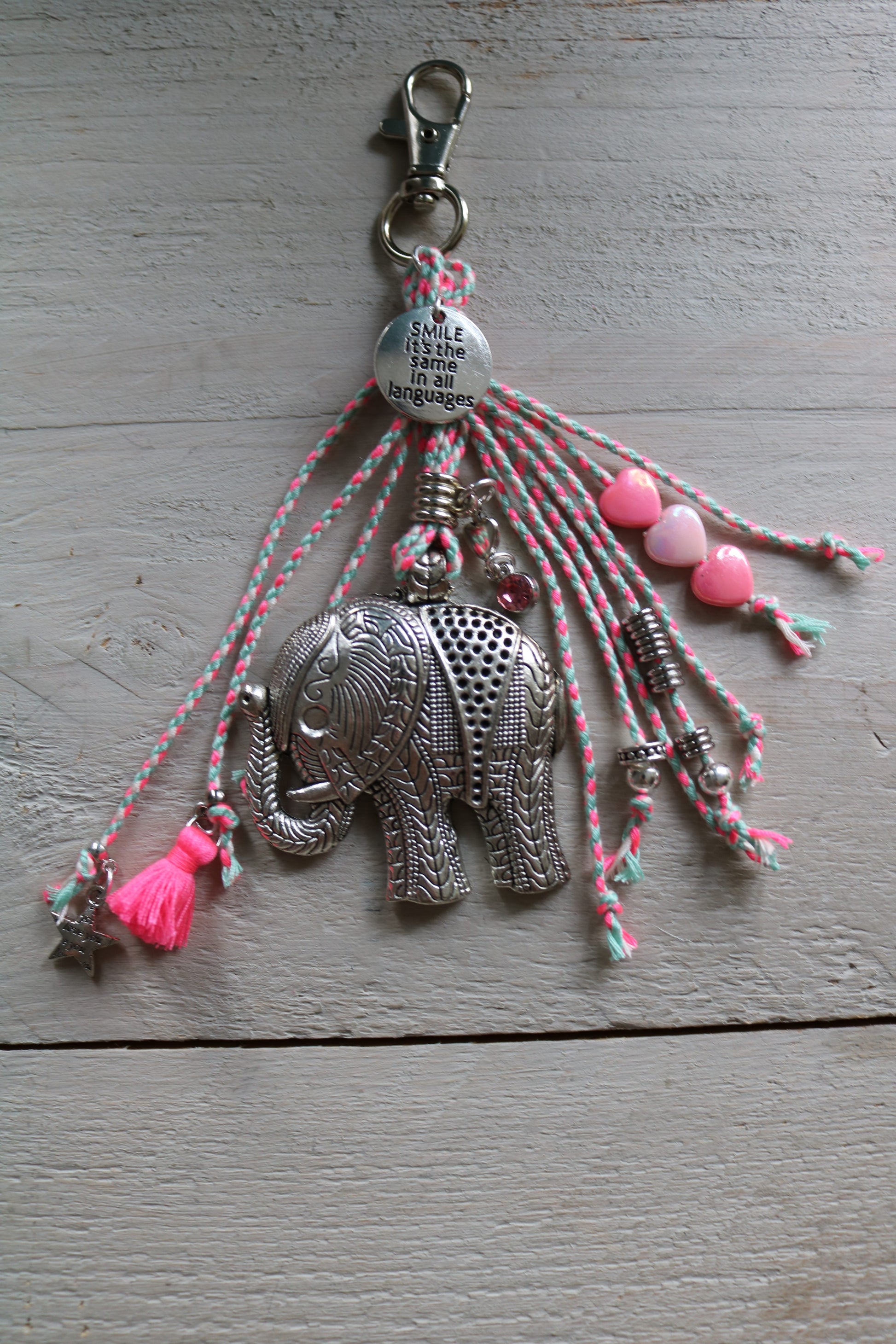 sleutelhanger/tashanger (Olifant)