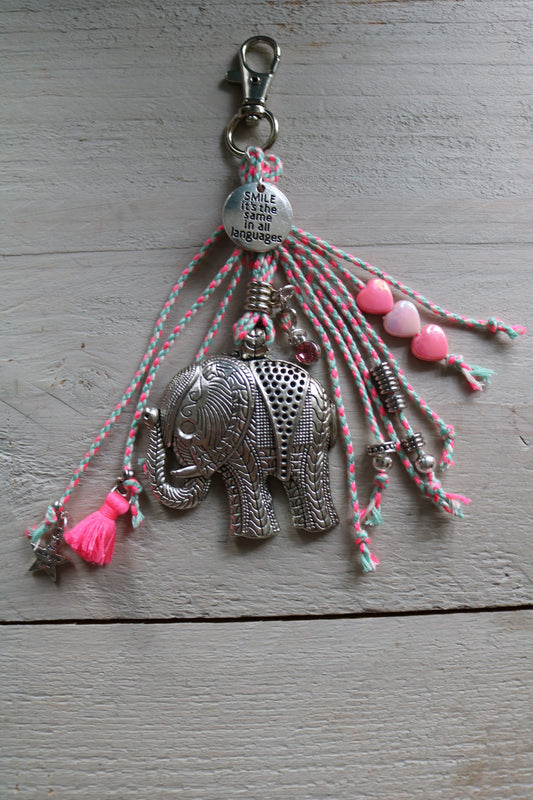 sleutelhanger/tashanger (Olifant)