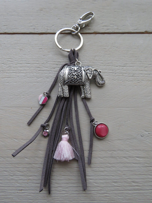 Sleutelhanger/tashanger (Olifant)