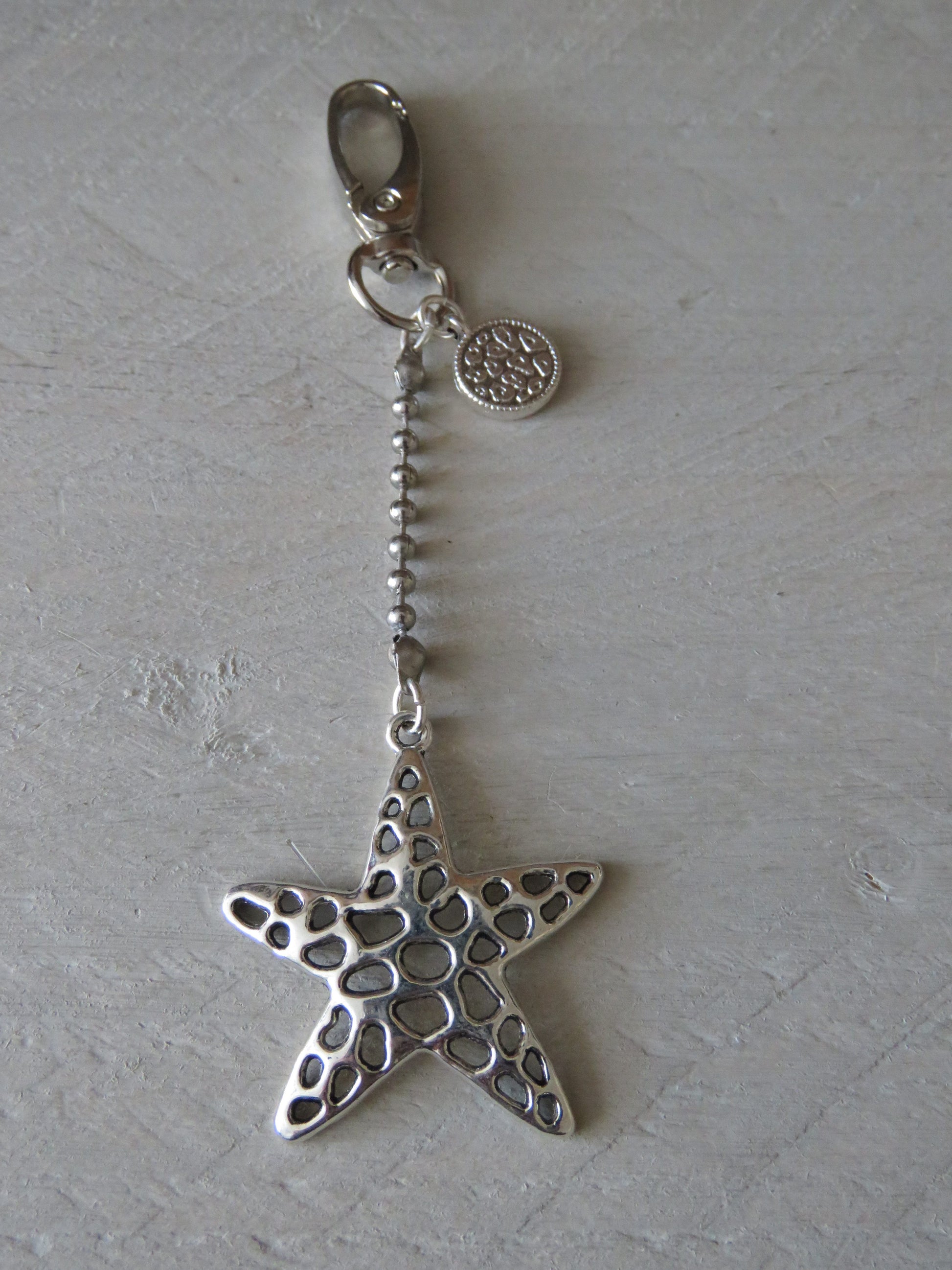 Sleutelhanger/tashanger ster