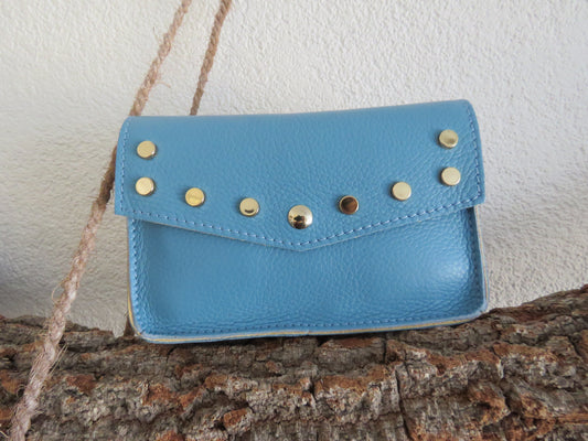 Leren crossbody tasje