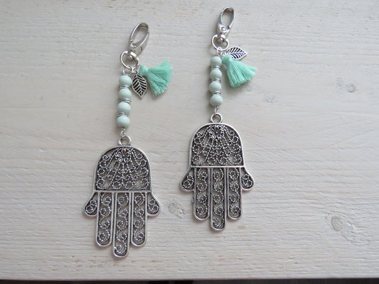 Sleutelhanger/tashanger (Hamsa hand)