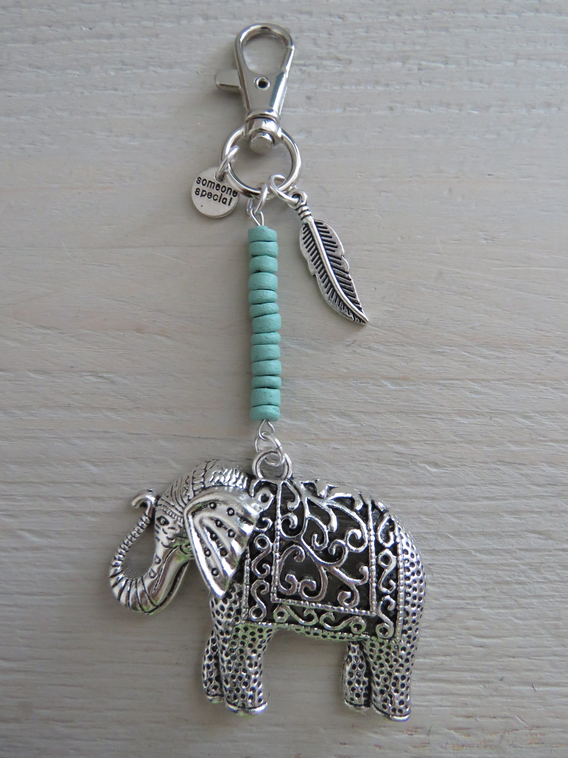 Sleutelhanger/tashanger (olifant)