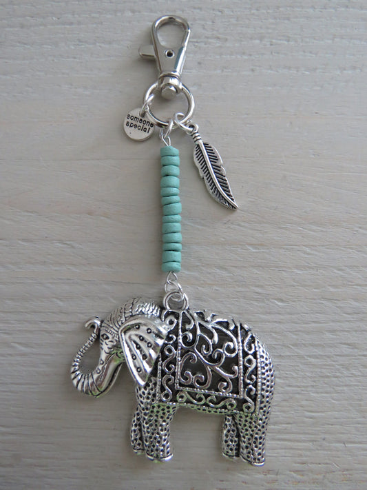 Sleutelhanger/tashanger (olifant)