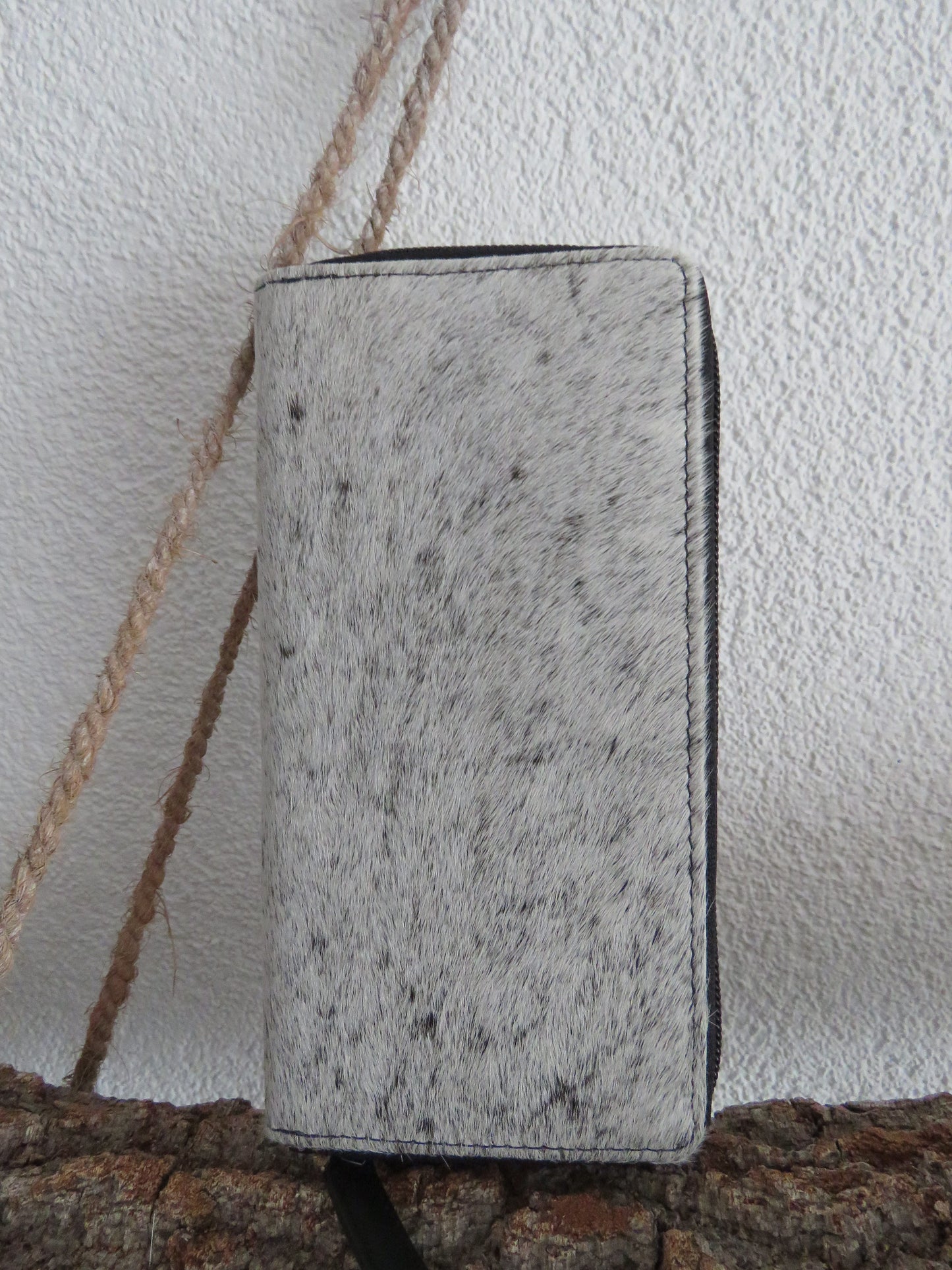 Lederen portemonnee (vacht)