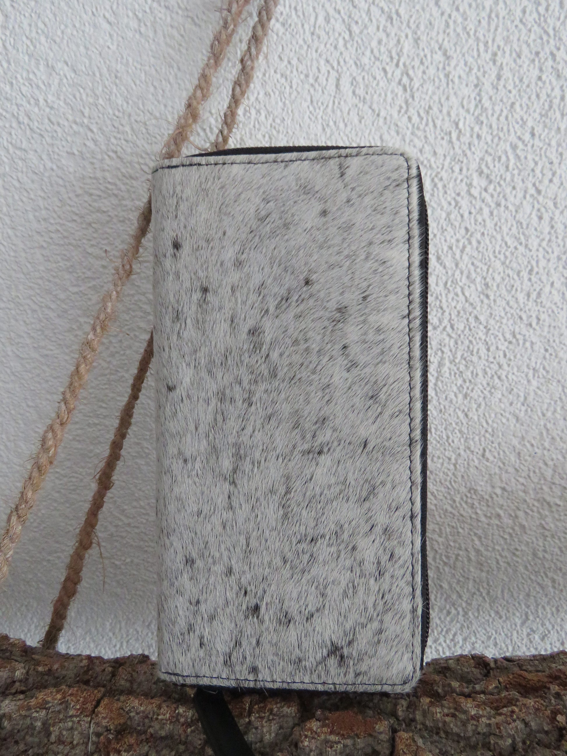 Lederen portemonnee (vacht)
