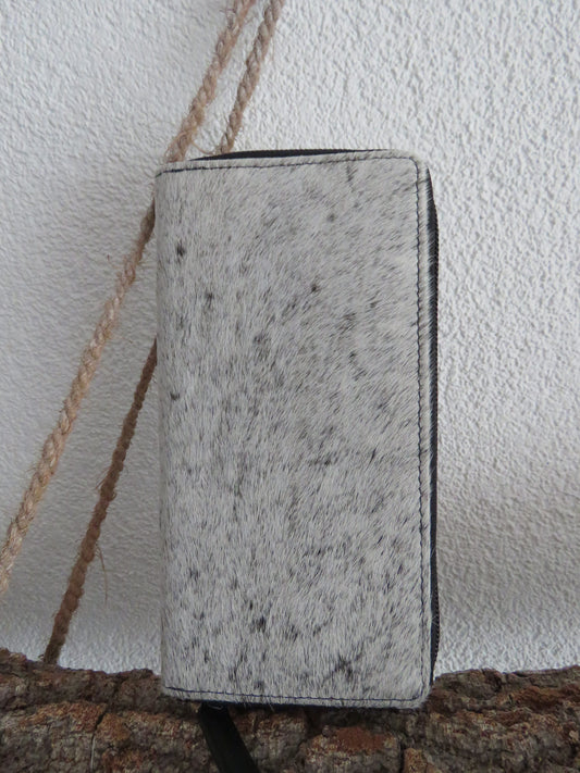 Lederen portemonnee (vacht)