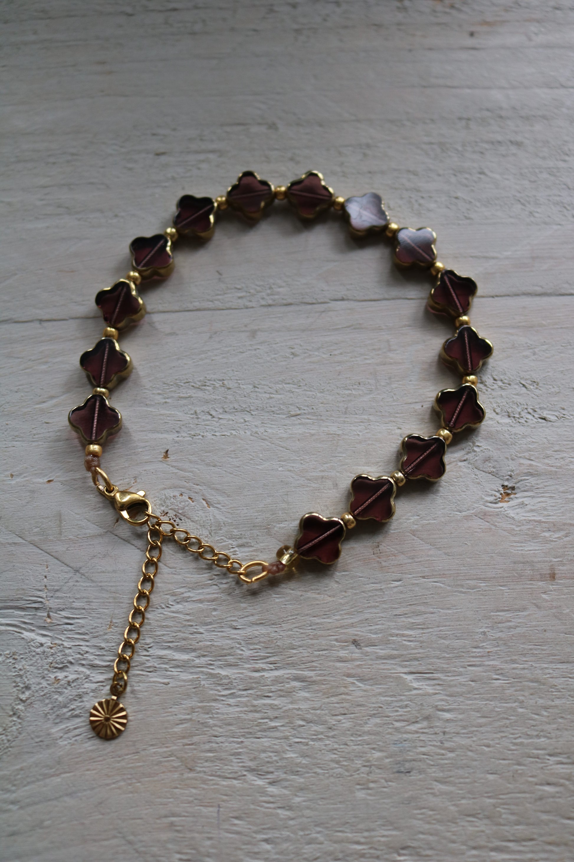 Armband klavertjes