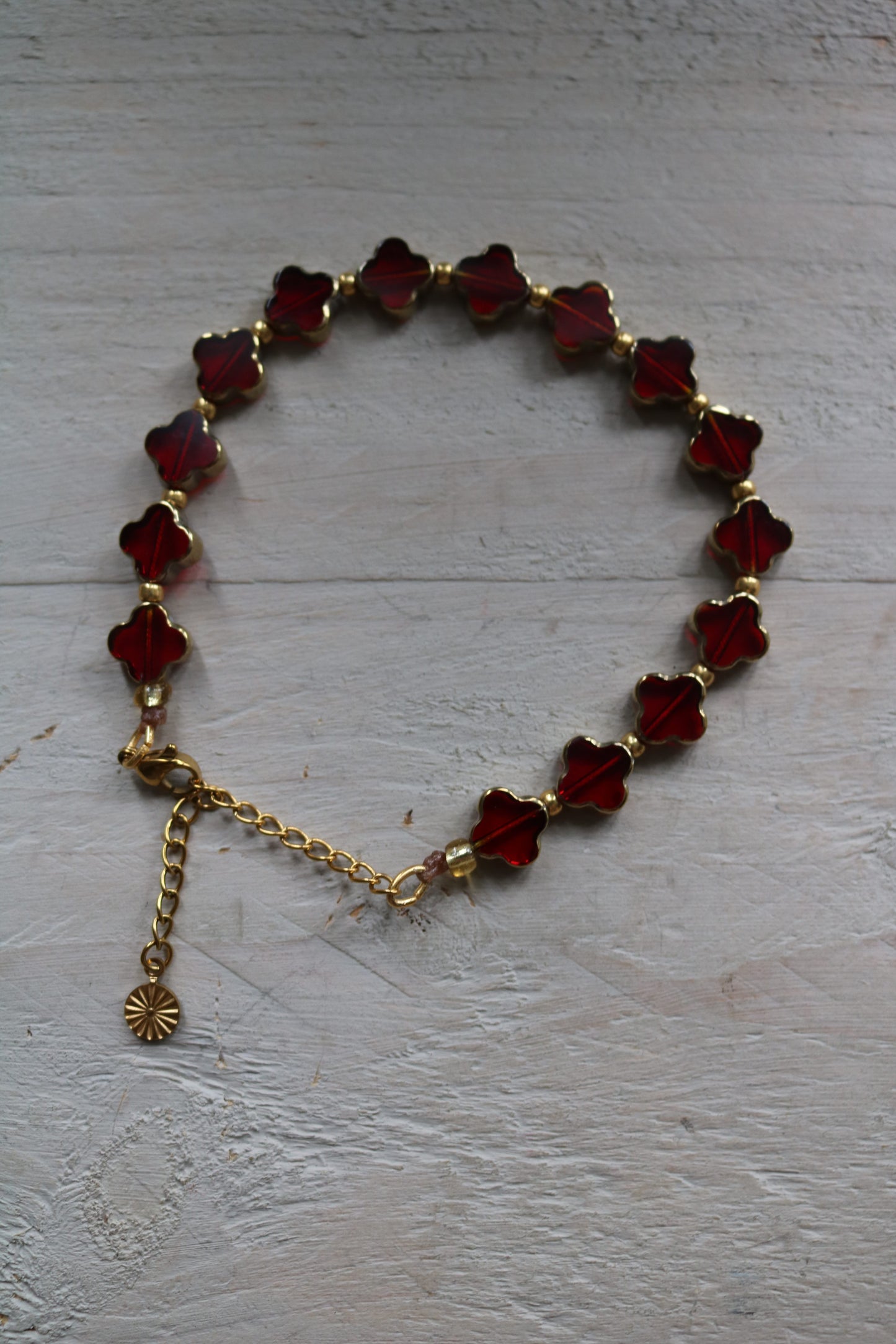 Armband klavertjes