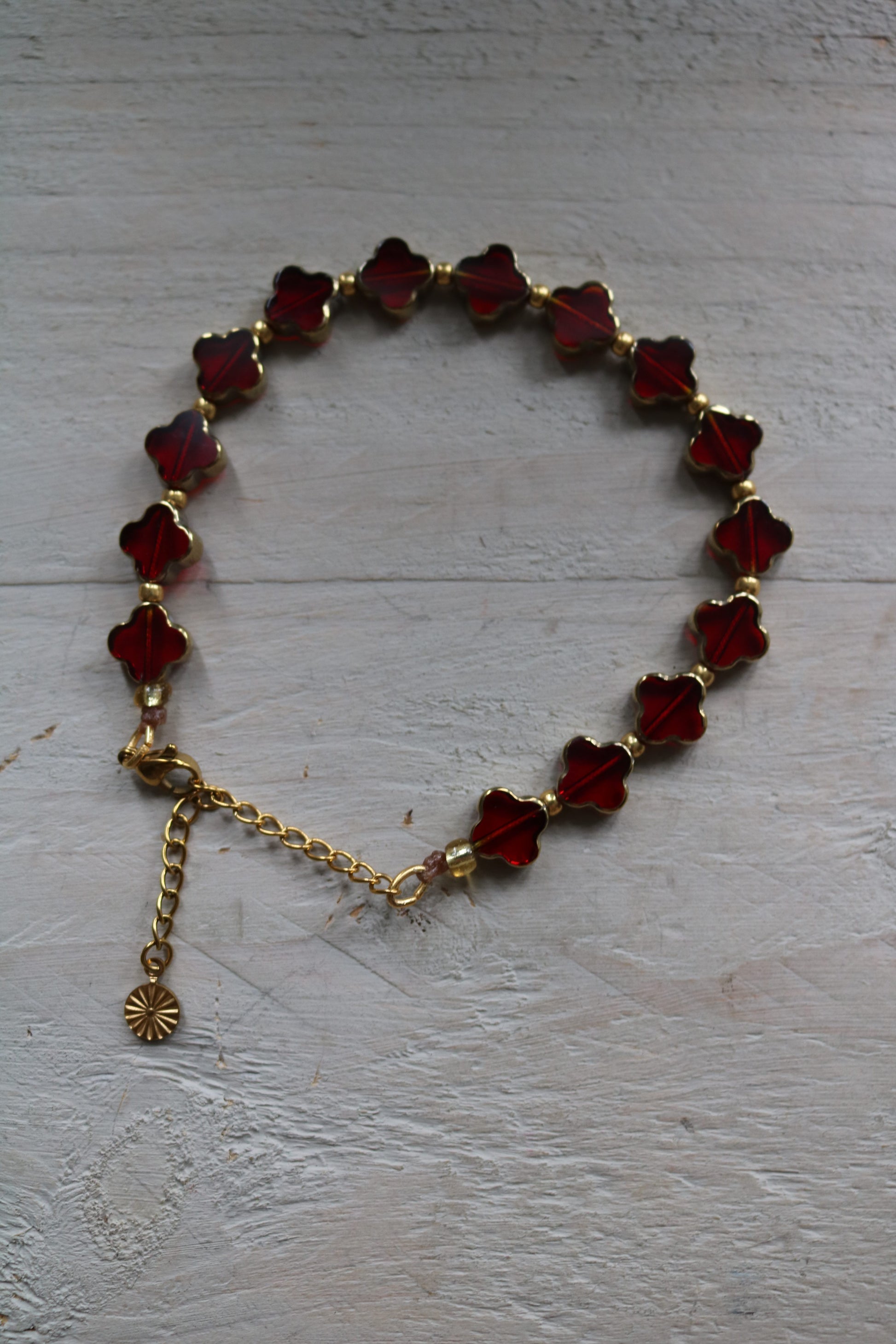 Armband klavertjes