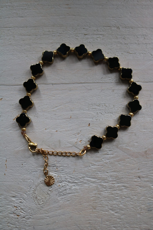 Armband klavertjes