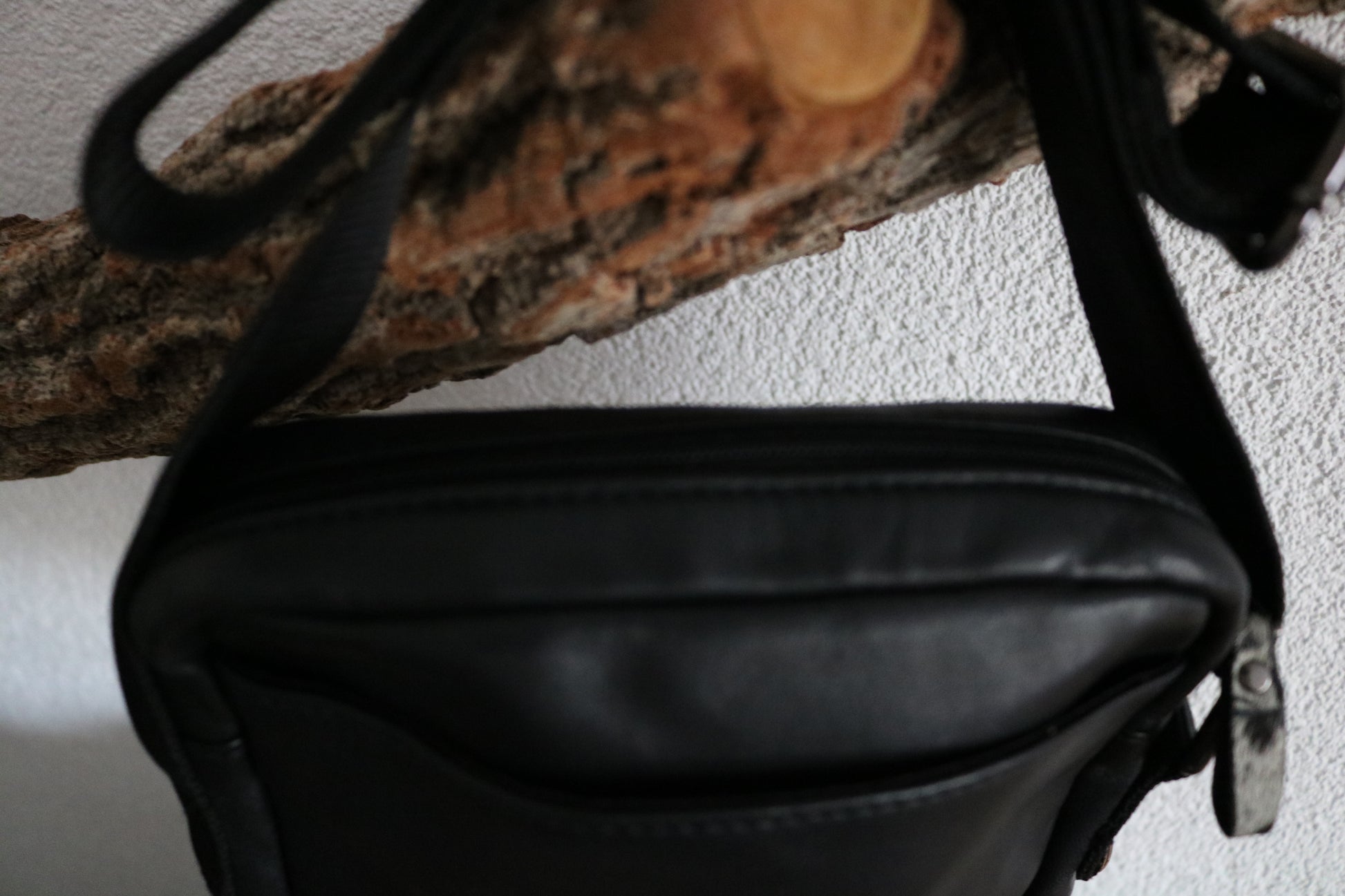schouder-/crossbody tas (leer)