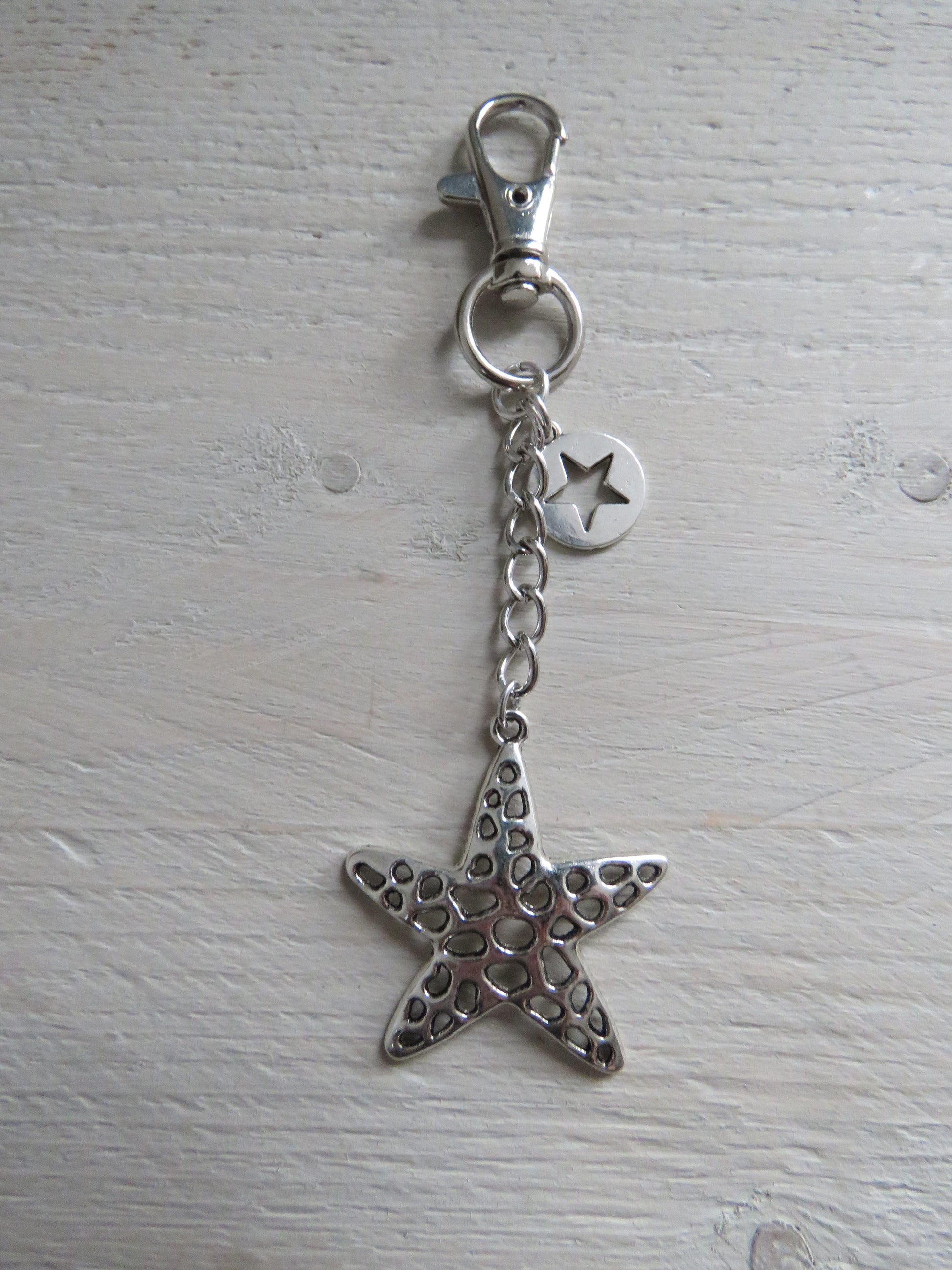 Leuke sleutelhanger/tashanger ster