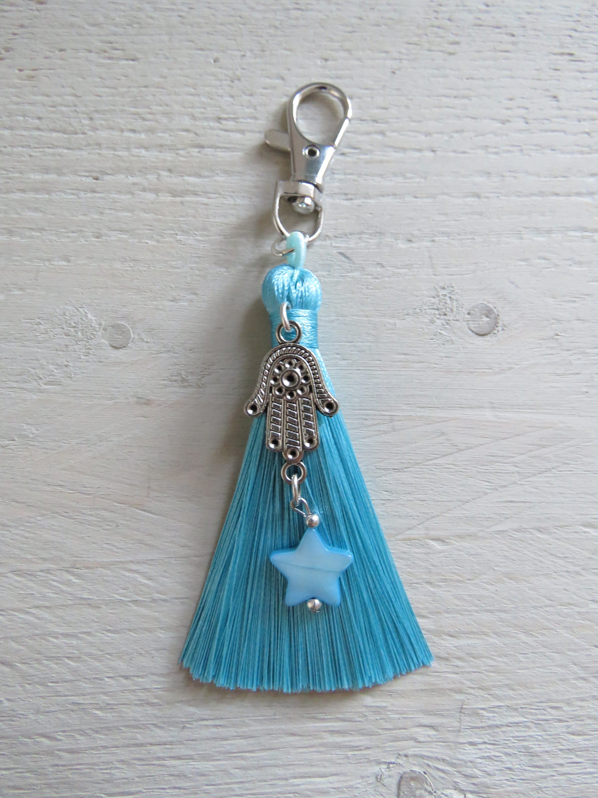 sleutelhanger/tashanger (hamsa hand)