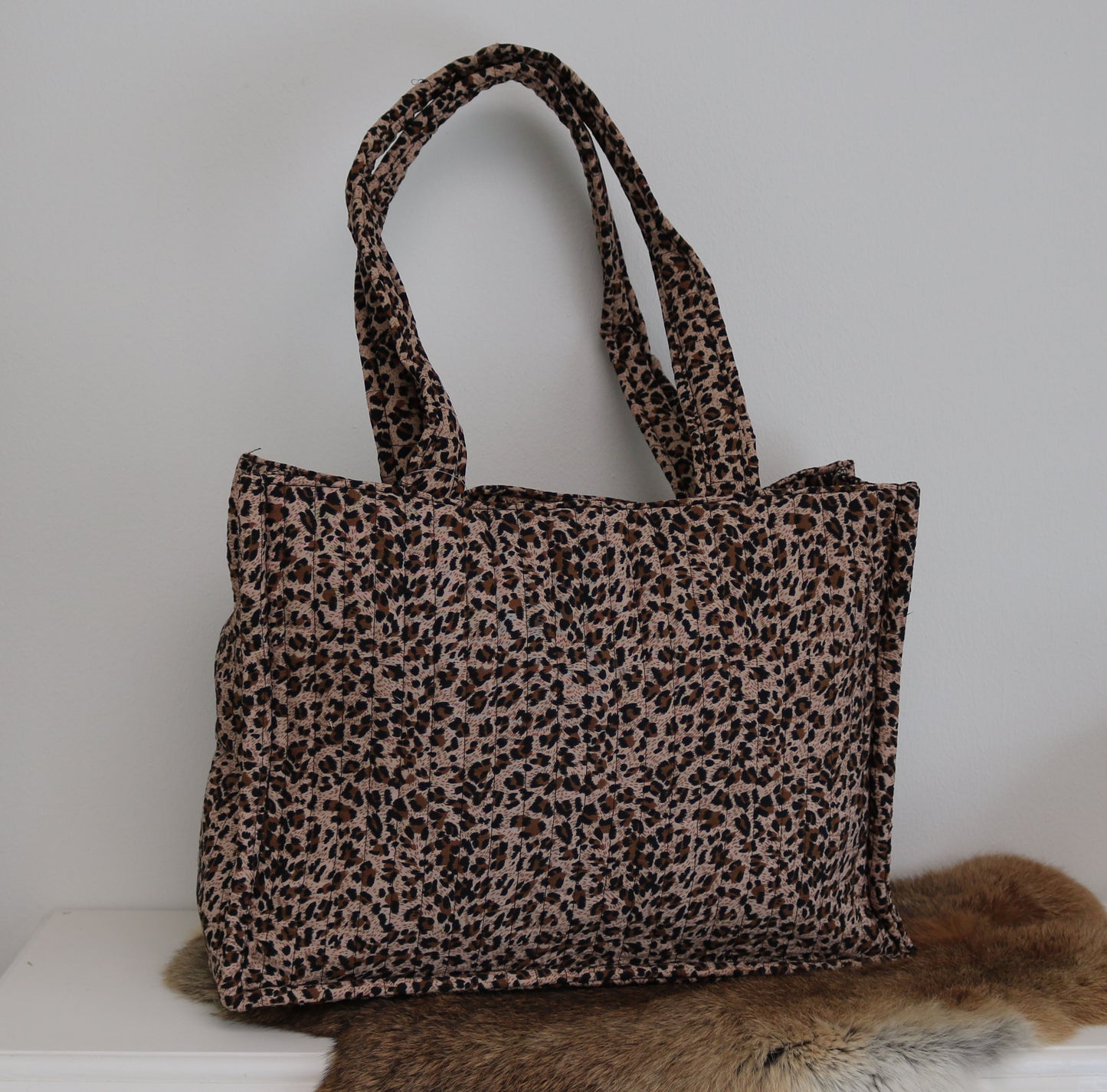 Hand/Schoudertas Leopard