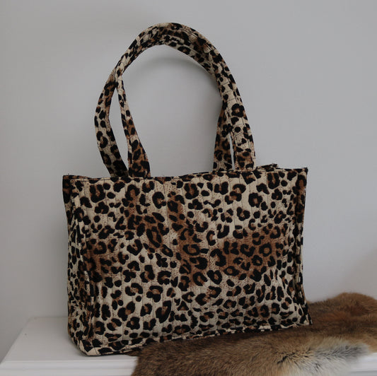 Hand/Schoudertas panter