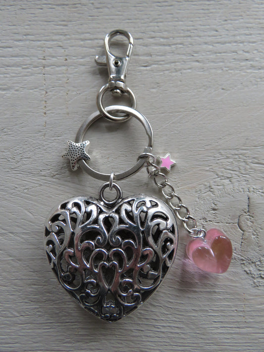Sleutelhanger/tashanger (Hart)